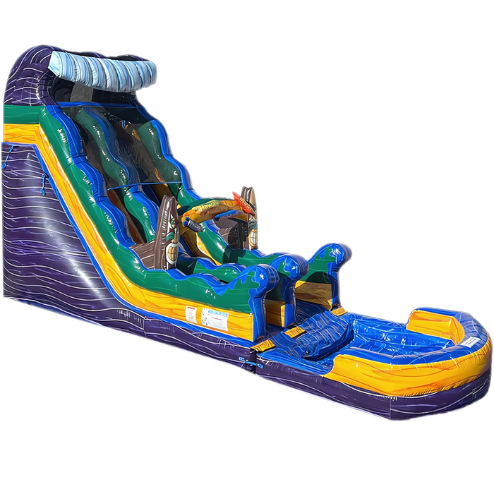 19' Hawaiian Wet/Dry Slide