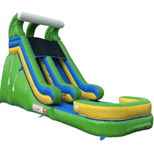 16'Lightweight Green Slide Detachable Pool