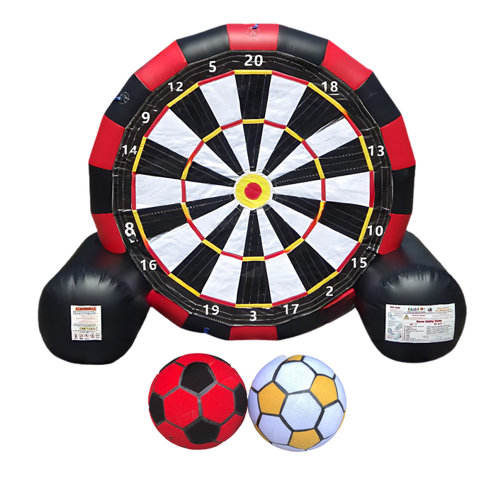 Black Soccer Dart Game