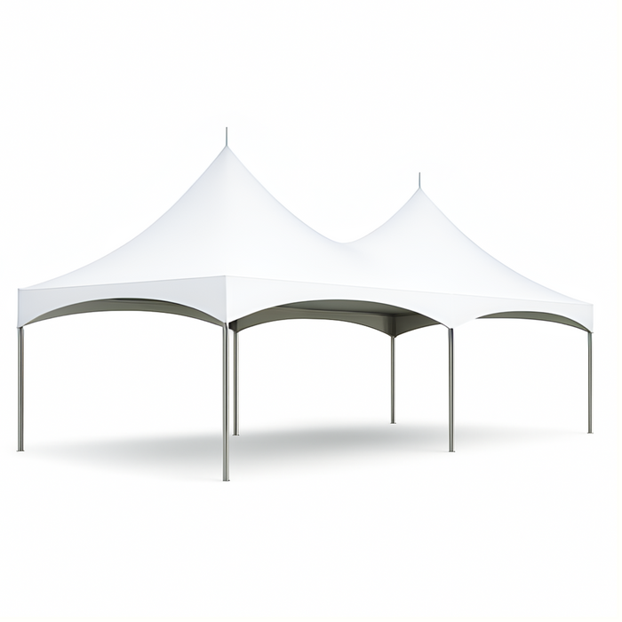 20x40 High Peak Cross Cable Tent