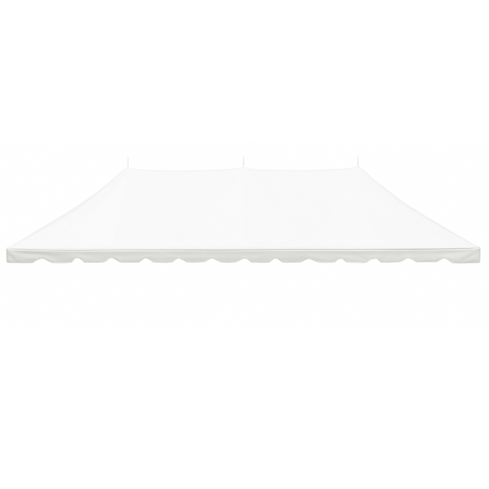 80' Wide Commercial Party Pole Tent Top for Events