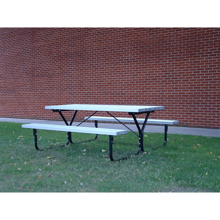 6' Metal Picnic Table