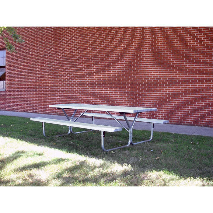 8' Metal Picnic Table