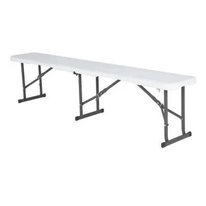 Lifetime 6' Fold-In-Half Bench Light Commercial