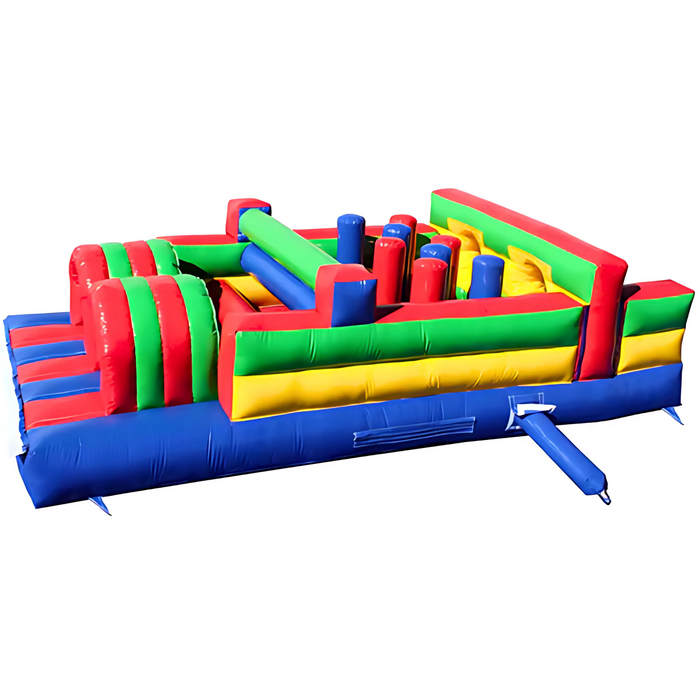 20' Action Zone Inflatable Obstacle Course – Commercial Grade