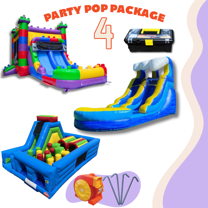 Party Pop Inflatable Package #4