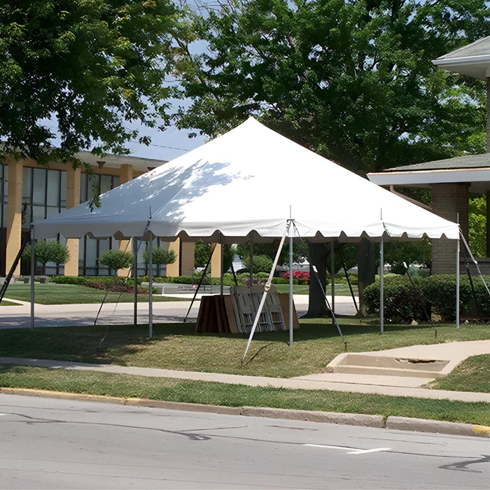 20' Wide Classic Series Pole Tent Top Only