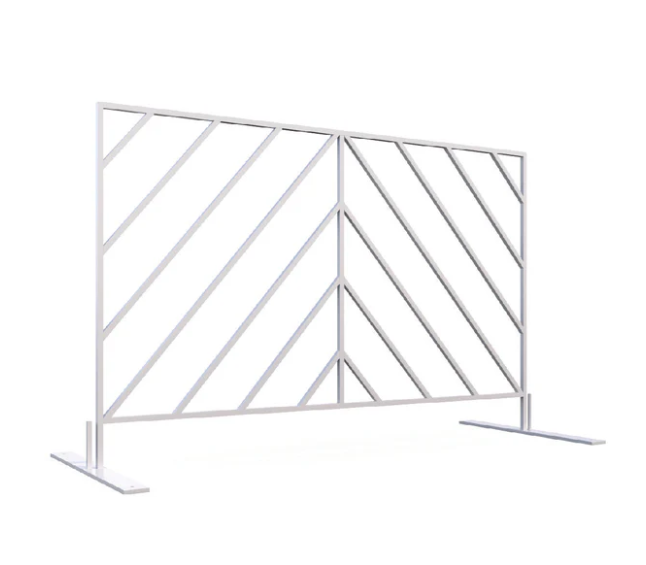 White Mod-Elite Fence Kit
