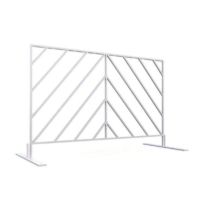White Mod-Elite Fence Kit