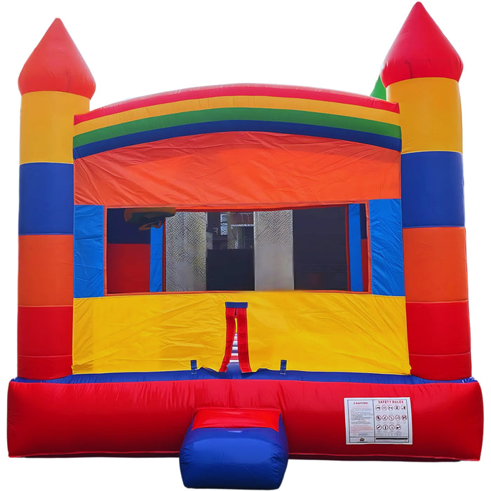 Lightweight Rainbow Bounce House
