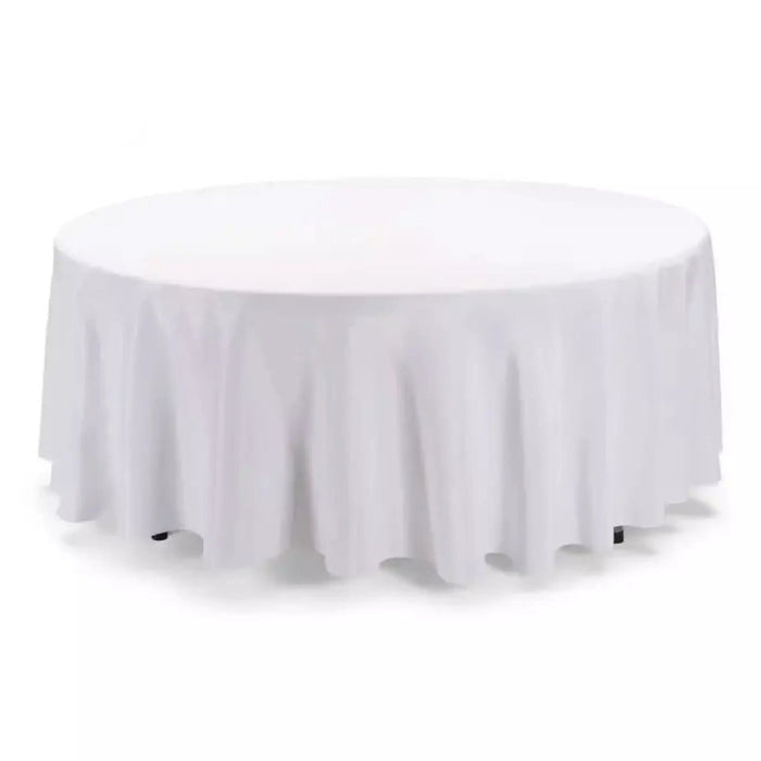 120'' Round Polyester Tablecloth