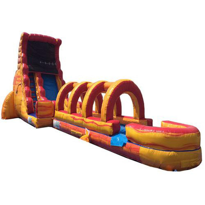 18' Volcano Wet & Dry Slide + Slip & Splash