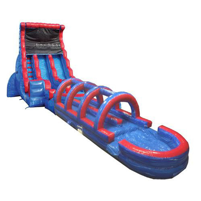 19' Dual Lane Tsunami Wet & Dry Slide + Slip & Splash