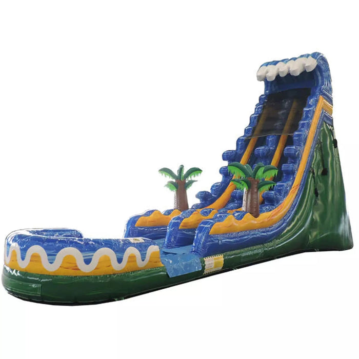 24' Palm Tree Wet & Dry Slide
