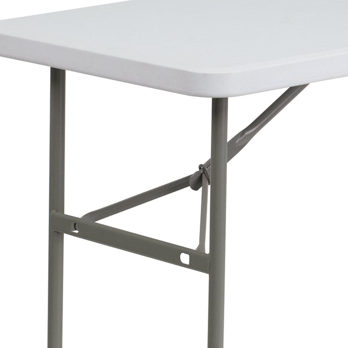 4' Rectangular Plastic Folding Table