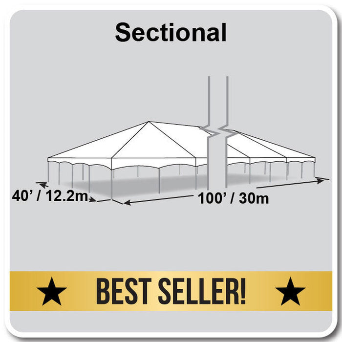 40x100 Master Series Frame Tent