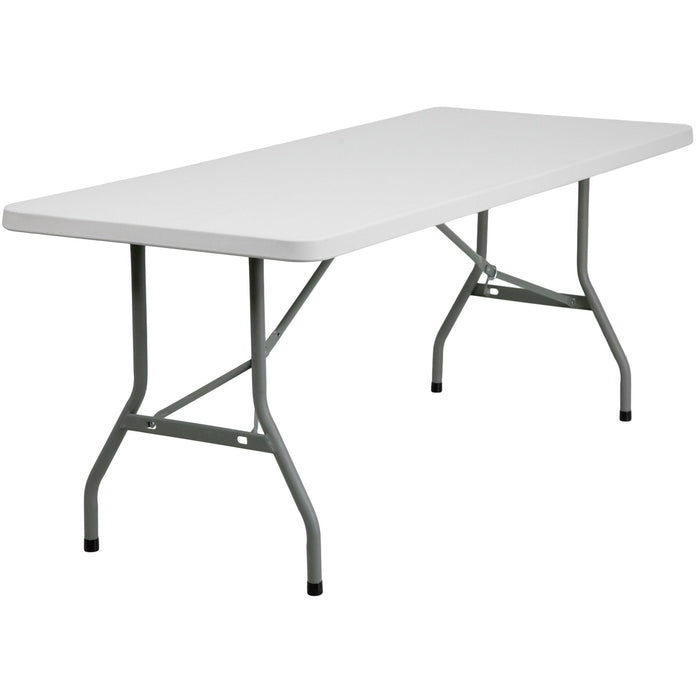 6' Rectangular Plastic Folding Table