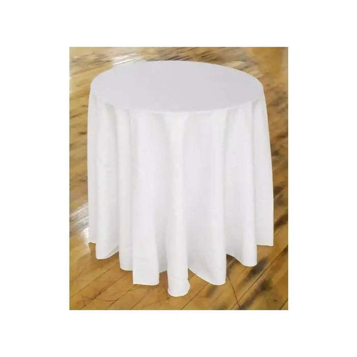 90'' Round Polyester Tablecloth