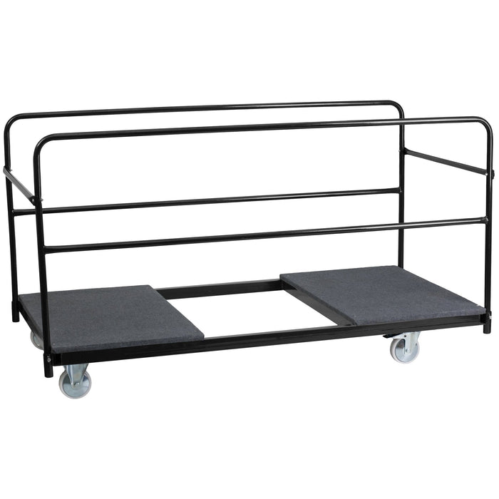 Folding Table Dolly with Carpeted Platform
