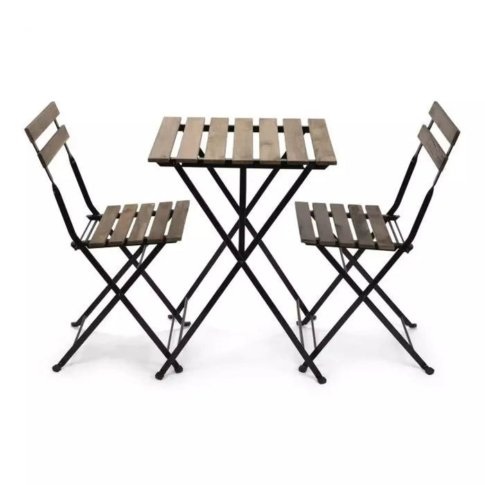 French Bistro Folding Table and Chair Set