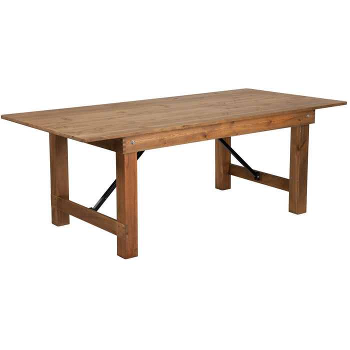 Hercules 7' x 40" Rectangular Folding Farm Table