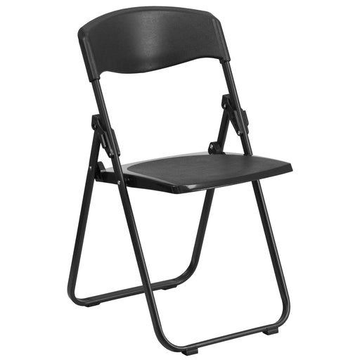 Hercules Plastic Folding Chair with Built-in Ganging Brackets