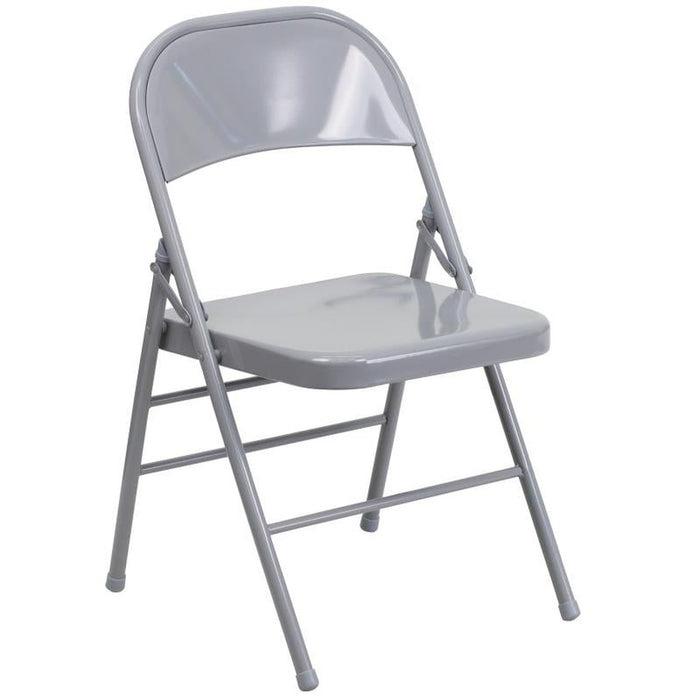 Hercules Triple Braced & Double Hinged Metal Folding Chair