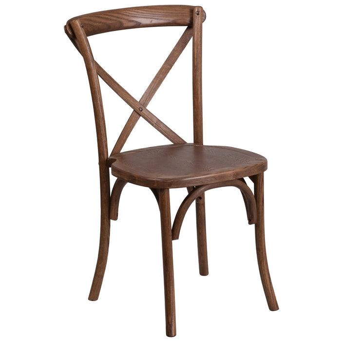 Hercules Wood Cross Back Chair