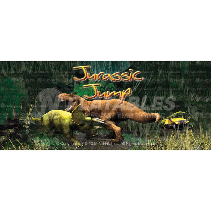 Jurassic Jump Removable Art Panel