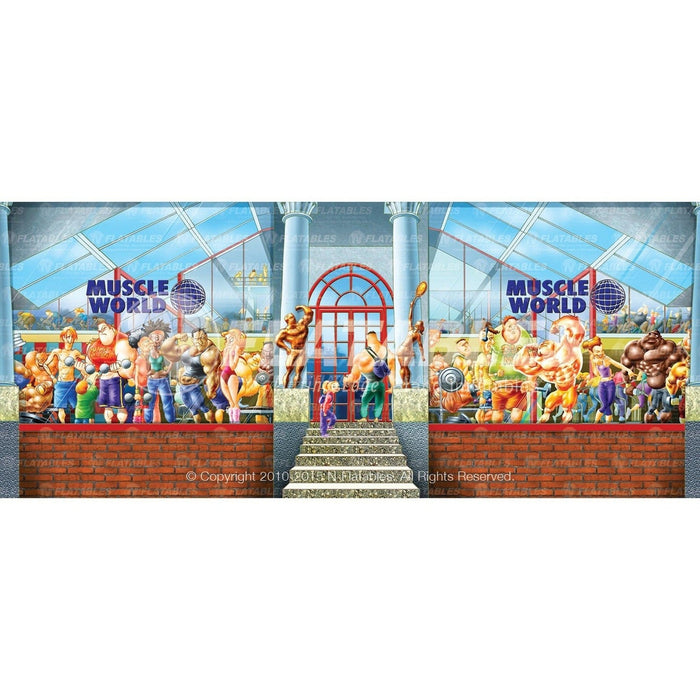Muscle World Removable Art Panel