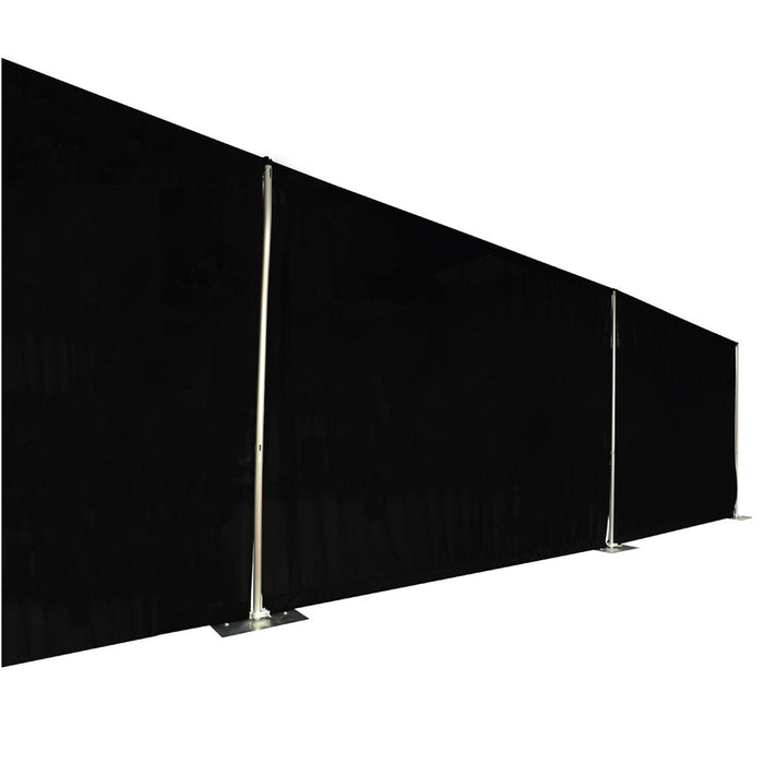 Pipe and Drape Room Divider Kit- Temporary Wall 10' Wide