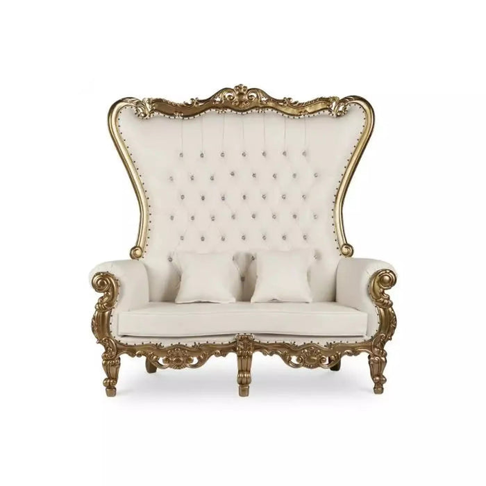 Queen Loveseat Throne