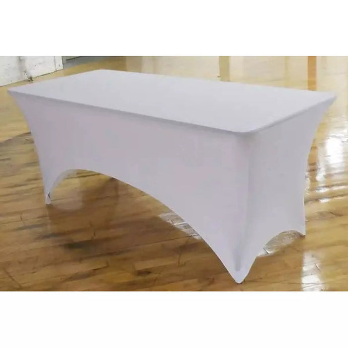 Spandex Fitted Stretch Table Cover for 6'x30'' Banquet Table