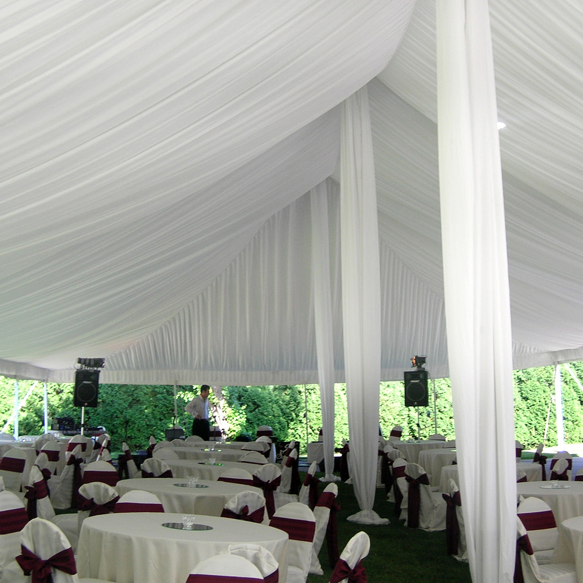 Tent Liners, Drapes & Lighting | Event Tent Accessories | Beyond Tent