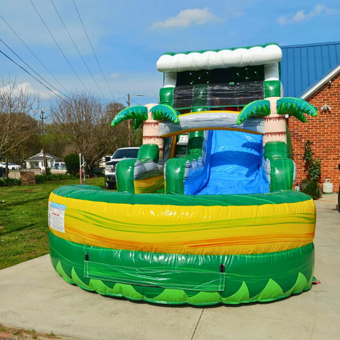 14' Tropical Blast Water Slide