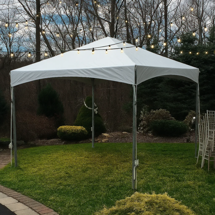 10x10 Master Series Frame Tent - Commercial White Event Canopy