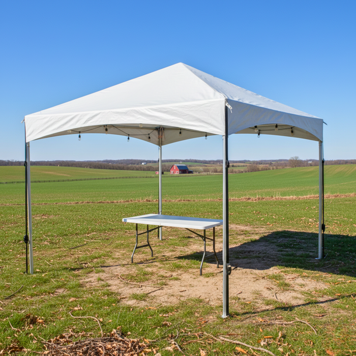 10x10 Master Series Frame Tent - Commercial White Event Canopy