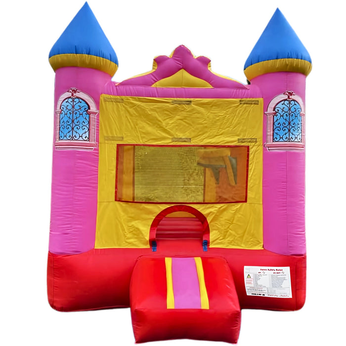 10x10 Medium Pink Castle Bouncer