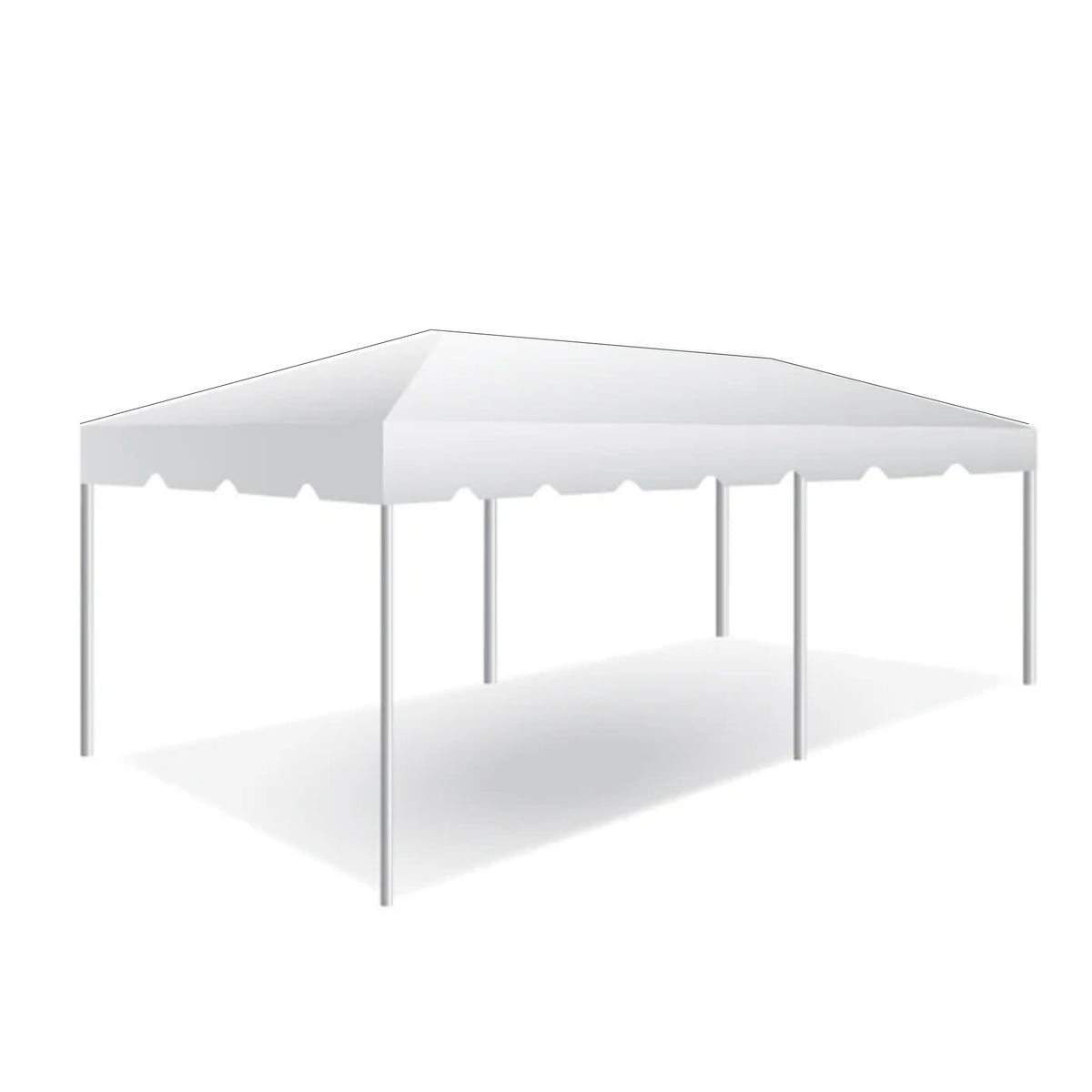 10'x20' Commercial Frame Tent | NFPA 701 | BeyondTent — Beyond Tent