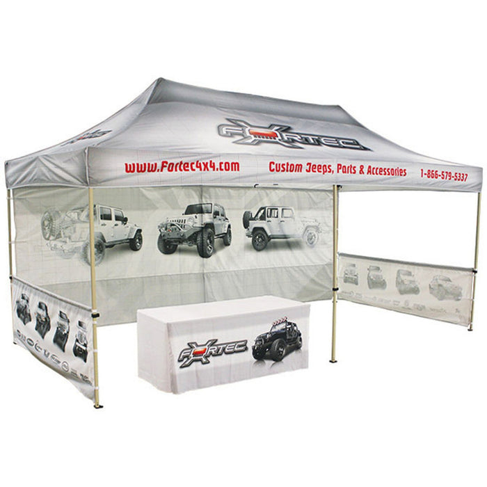 10x20 Printed Pop Up Tent Package