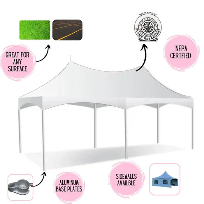 10x20 Pinnacle Frame Tent