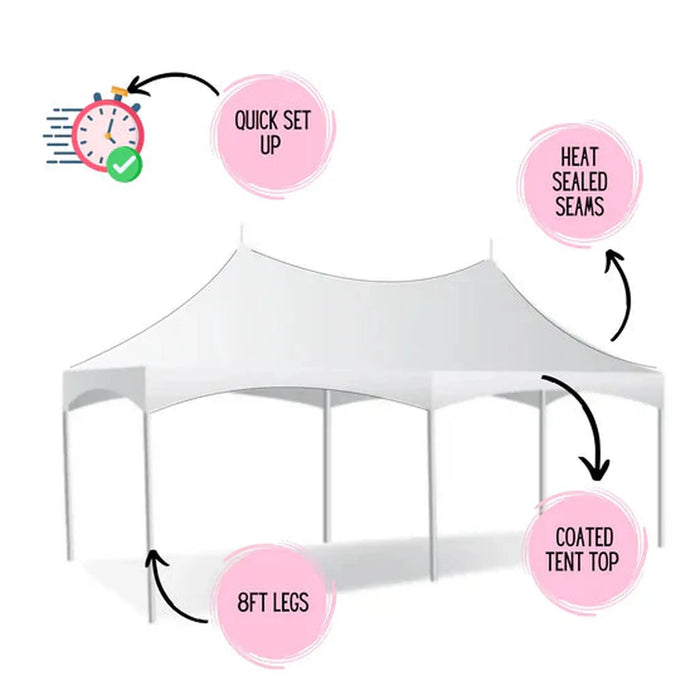 10x20 Pinnacle Frame Tent