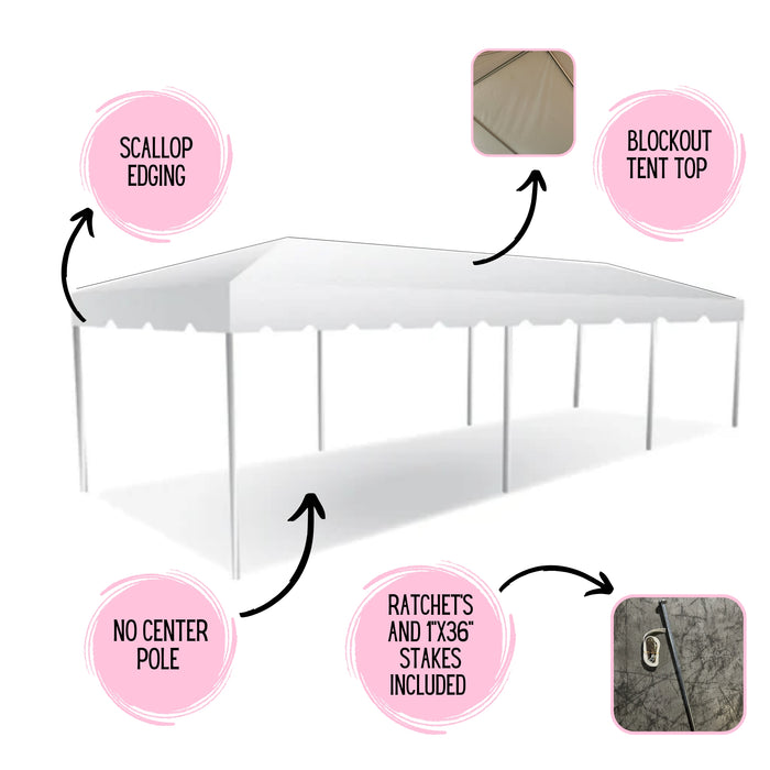 tent price 10'x30' Classic Series West Coast Frame Tent Commercial Grade — Beyond Tent