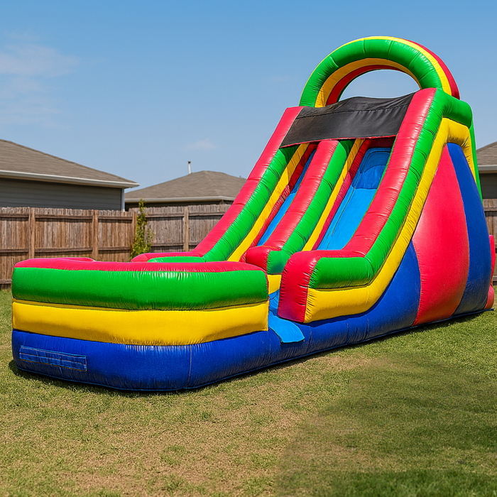 12' 2-Lane Green Slide