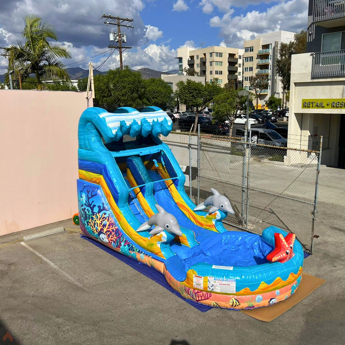 12' Sea World Water Slide