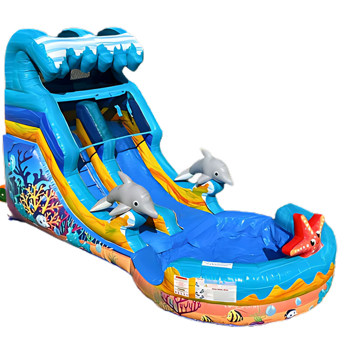 12' Sea World Water Slide