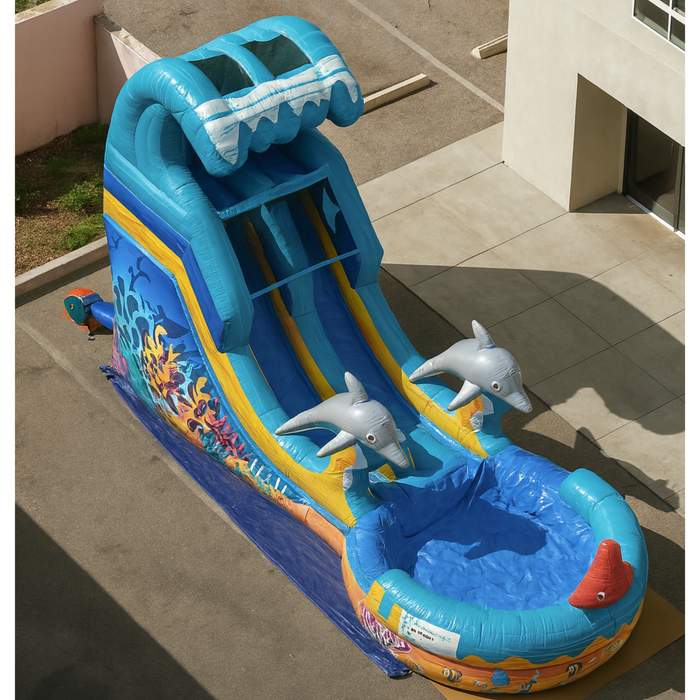 12' Sea World Water Slide