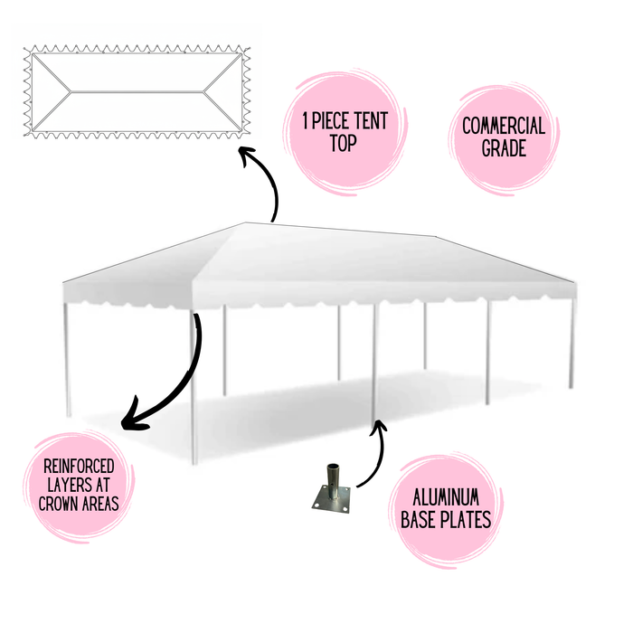 Beyond Tent 12x30 Classic Series Frame Tent-Commercial Event Canopy