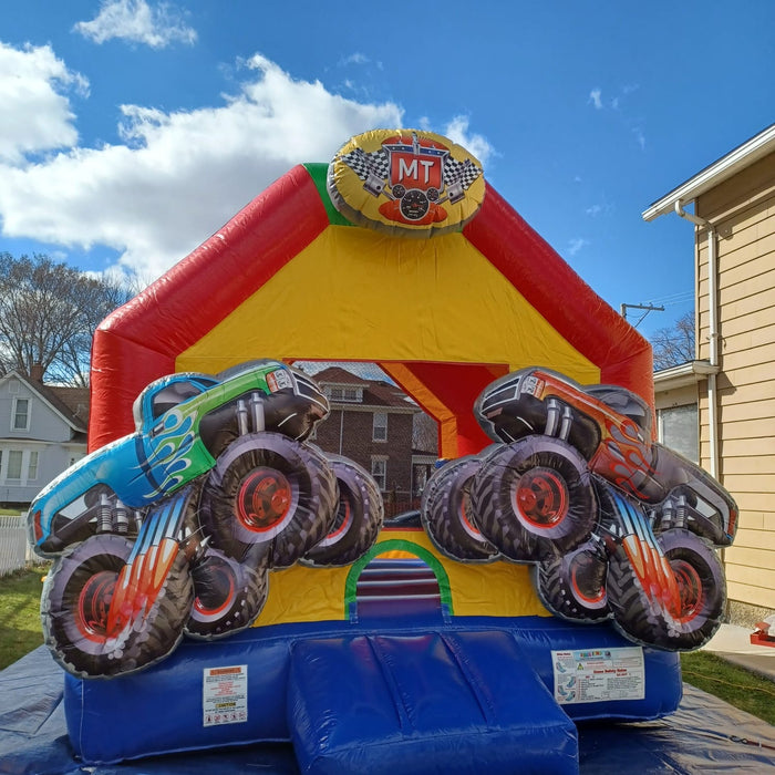 13x13 Monster Trucks Bouncer — Beyond Tent