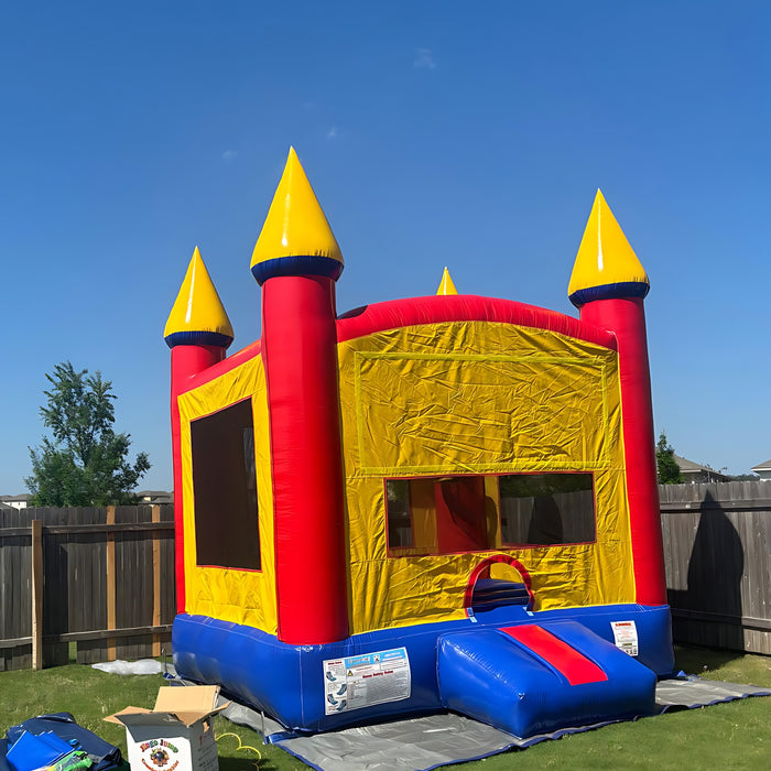 13x13 Rainbow Castle Bouncer